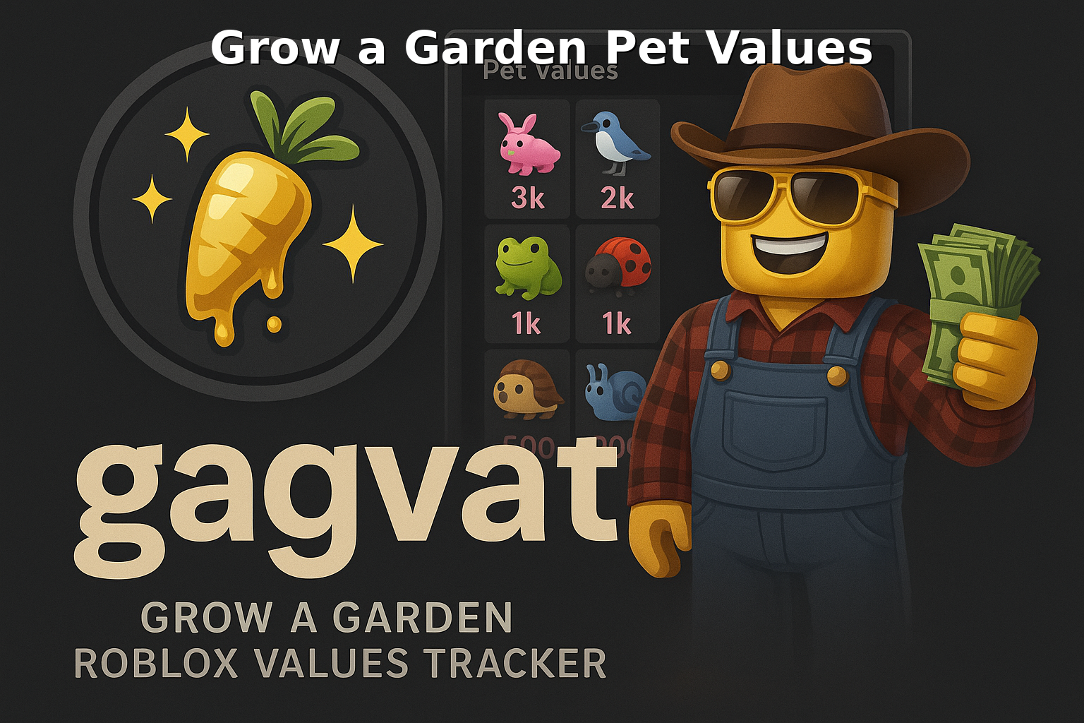 Grow a Garden Pet Values Banner